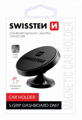 Изображение Swissten S-Grip DM7 Universal Car Panel Holder With Magnet For Devices