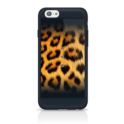 Attēls no White Diamonds Safari Leo Plastic Case With Swarovski Crystals for Apple iPhone 6 / 6S Black