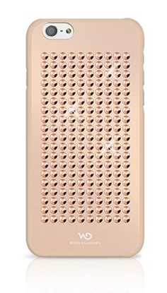 Attēls no White Diamonds The Rock Plastic Case With Swarovski Crystals for Apple iPhone 6 / 6S Rose Gold
