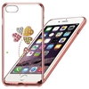 Picture of X-Fitted Plastic Case With Swarovski Crystals for Apple iPhone 6 / 6S Rose gold / Lucky Clover