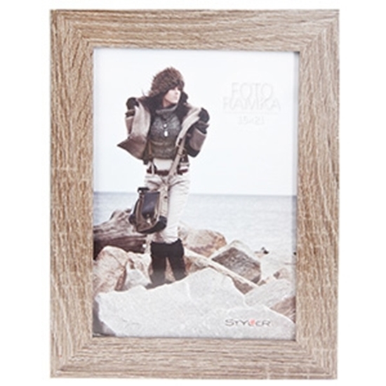 Picture of Fotorāmis Styler Narvik 15x21cm g.brūns