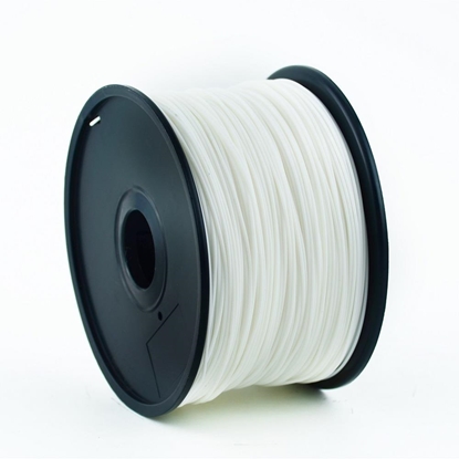 Pilt Gembird Filament PLA White 1.75 mm 1 Kg