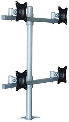 Attēls no Edbak SV07 monitor mount / stand 68.6 cm (27") Black Desk