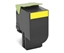 Picture of Lexmark 802XY toner cartridge 1 pc(s) Original Yellow