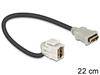 Picture of Delock Keystone module HDMI female  HDMI female 110 with cable