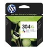 Изображение HP 304XL High Capacity Tri-Color Ink Cartridge, 300 pages, for HP DeskJet 2620,2630,2632,2633,3720,3730,3732,3735