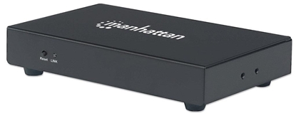 Изображение Manhattan 1080p 4-Port HDMI Extending Splitter Transmitter, Splits One Source to Four Outputs, Three Year Warranty, With Euro 2-pin plug, Box