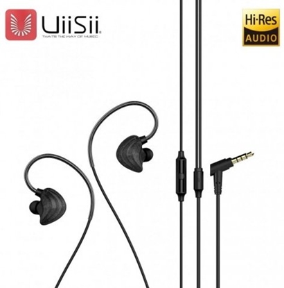 Attēls no UiiSii CM5-L Premium Hi-Res Original Sport Earphones with Microphone and Volume Control / 3.5mm / 1.2m