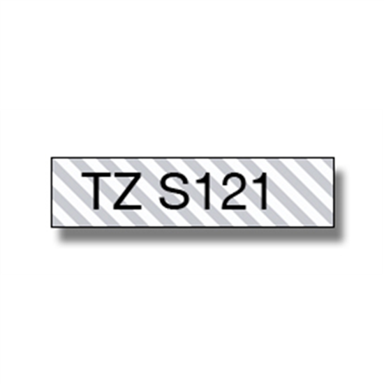 Picture of Brother TZeS121 label-making tape TZ