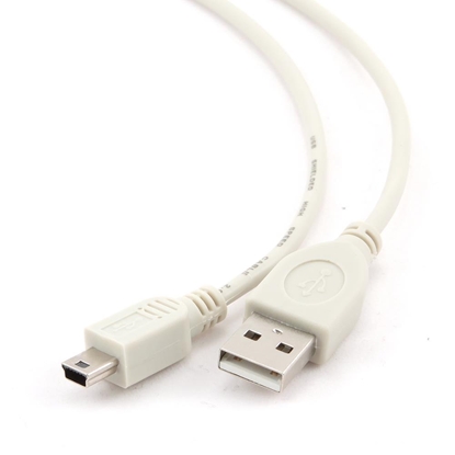 Attēls no Kabelis Gembird USB Male - MiniUSB Male 1.8m White