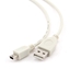 Изображение Kabelis Gembird USB Male - MiniUSB Male 1.8m White