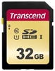 Picture of Transcend SDHC 500S         32GB Class 10 UHS-I U1 V30