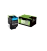 Picture of Lexmark 802C toner cartridge 1 pc(s) Original Cyan