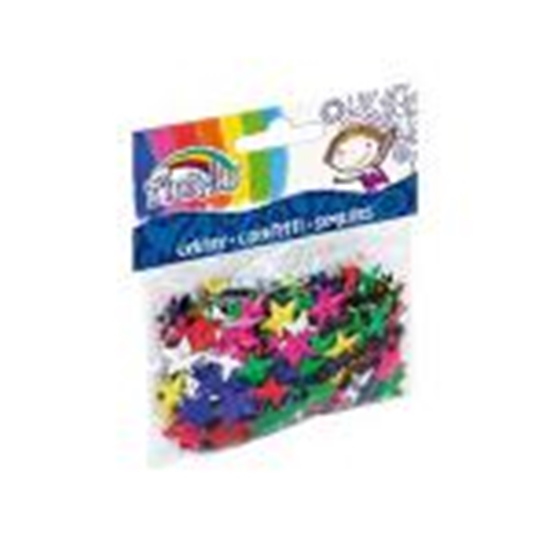 Picture of Konfeti zvaigznītes 15x15mm, 14g.,  C14-15