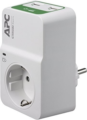 Attēls no APC Essential SurgeArrest 1 Outlet 230V, 2 Port USB Charger, Germany
