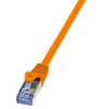Picture of LogiLink Patchcord, CAT6A, S/FTP, PIMF, 0.25m, pomaraczowy (CQ3018S)