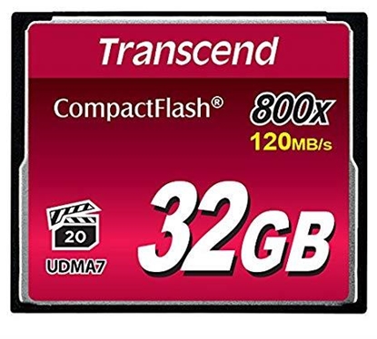 Attēls no Transcend Compact Flash     32GB 800x