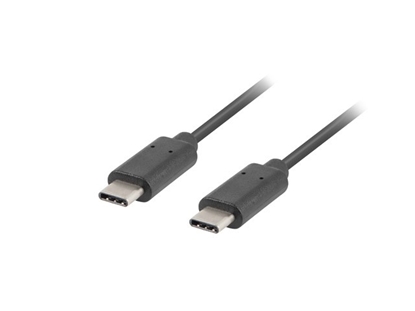 Изображение Kabel USB-C M/M 2.0 0.5m czarny 