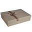 Изображение Dāvanu kaste brūna, pelēka 34x26x8cm
