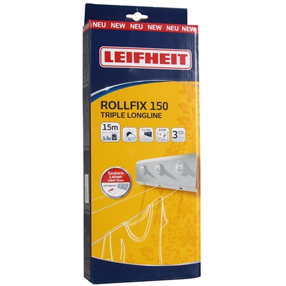 Picture of Veļas aukla Leifheit Rollfix 150 tripple