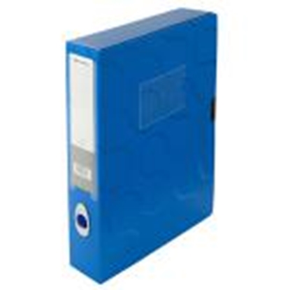 Pilt Kārba dokumentiem A4/55mm Omega,  Panta Plast,  zila