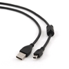 Picture of Kabelis Gembird Premium USB Male - MiniUSB Male 1.8m Black