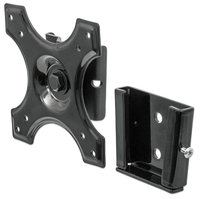 Picture of Manhattan TV & Monitor Mount, Wall, Fixed, 1 screen, Screen Sizes: 10-32", Black, VESA 75x75 to 100x100mm, Max 15kg, Lifetime Warranty