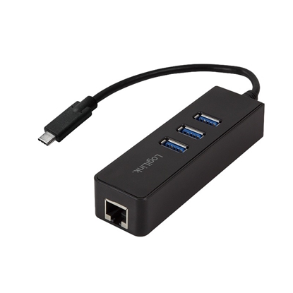Picture of Adapter Gigabit Ethernet do USB 3.0 z hubem USB 