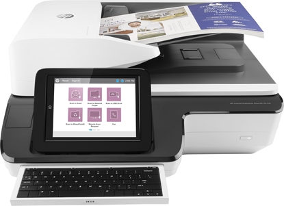 Изображение HP ScanJet Enterprise Flow N9120 fn2 Scanner/Document Workstation- A3 Color 600dpi, Flatbed/Sheetfeed Scanning, Automatic Document Feeder, Auto-Duplex, OCR/Scan to Text, 120ppm, 20000 pages per day