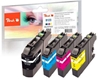 Picture of Peach PI500-85 ink cartridge 4 pc(s) Compatible High (XL) Yield Black, Cyan, Magenta, Yellow
