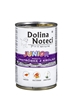 Picture of Dolina Noteci Premium Junior rabbit liver rich wet food for medium and large breed puppies - 400g