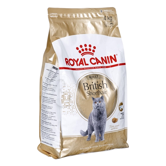 Picture of Royal Canin British Shorthair Adult cats dry food 4 kg
