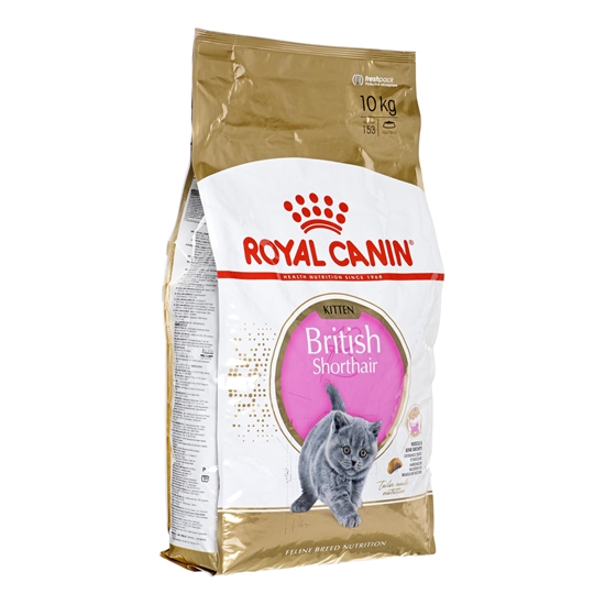 Picture of Royal Canin British Shorthair Kitten cats dry food Poultry, Rice,Vegetable 10 kg