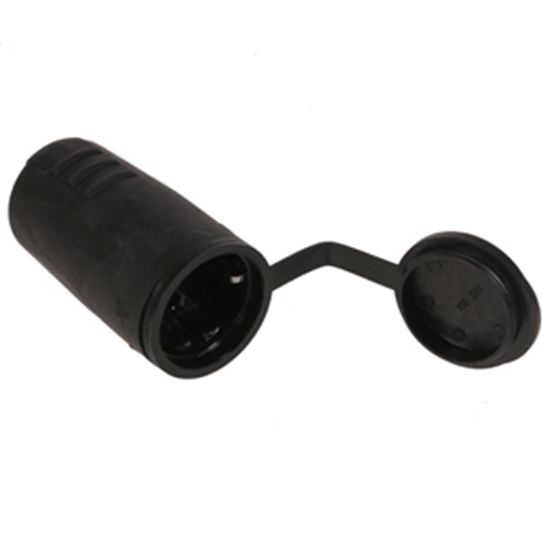 Picture of 1-viet. k-ligzda pārn. 16A IP44 melna