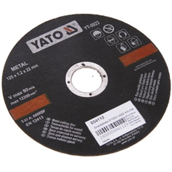 Picture of Abrazīvais disks D125x22 met.