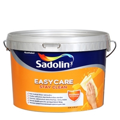 Изображение Akrila krāsa Easycare matēta, net.atgrūdoša 2.4l ,M bāze