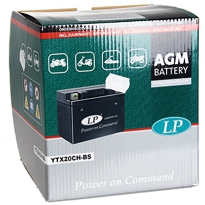 Attēls no Akumulators Landport 12V/18Ah AKB 150x87x161 L YTX20CH-BS