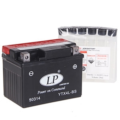 Attēls no Akumulators Landport 12V/3Ah 114x71x86 R YTX4L-BS