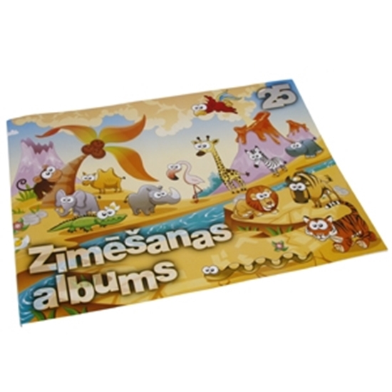 Picture of Albums zīmēšanas Līgatne A3 25lapas
