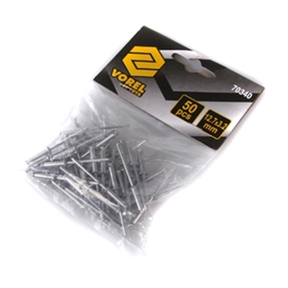 Picture of Alumīnija kniežu komplekts 50gab. 3.2x12.7mm.