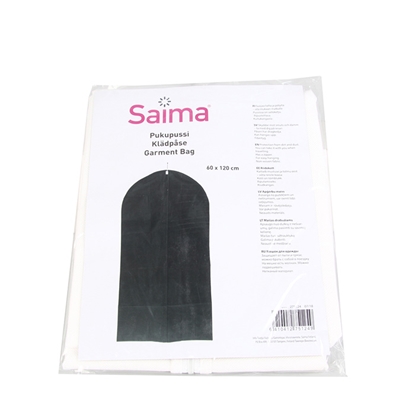 Изображение Apģērbu soma SAIMA melns,balts 60X120cm