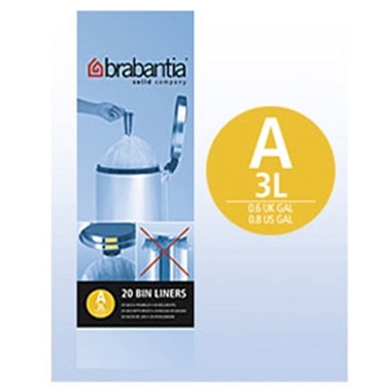Picture of Atkritumu maisi Brabantia 3l 20gab.