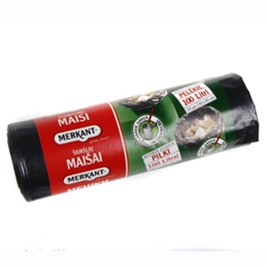 Picture of Atkritumu maisi Merkant 100l 10gab. 70cmx95cm