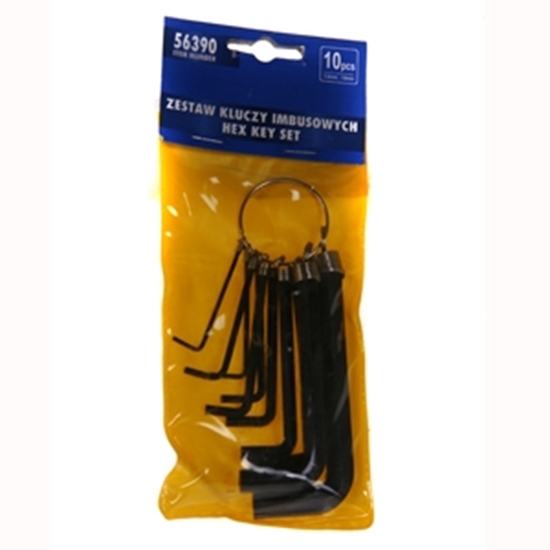 Picture of Atslēgu komplekts seškanšu 10gab. 1.5-10mm