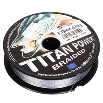 Attēls no Aukla Titan Power GX pītā 100m 0,10