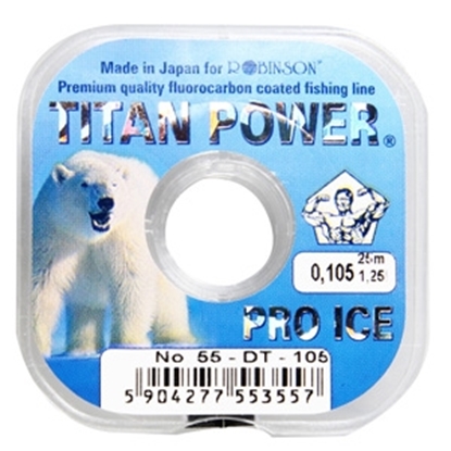 Изображение Aukla Titan Power Pro Ice 25m 0.105