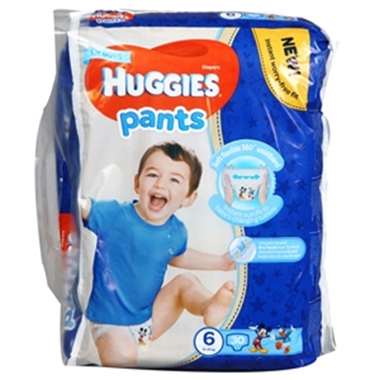 Изображение Autiņbiksītes Huggies Pants D JP S6 Boy 15-25kg 30gab.