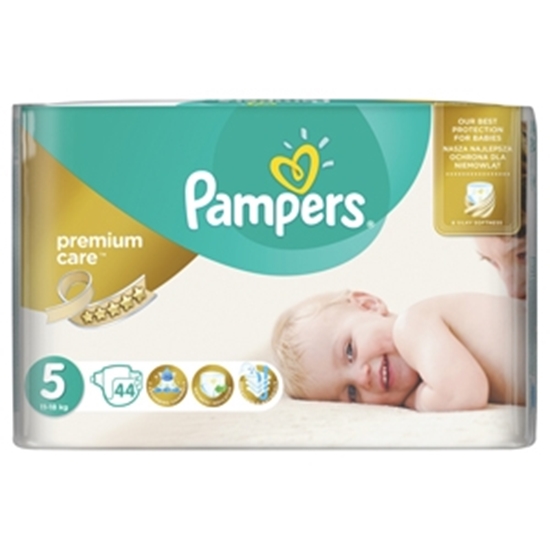 Picture of Autiņbiksītes Pampers Premium Care S5 44gab