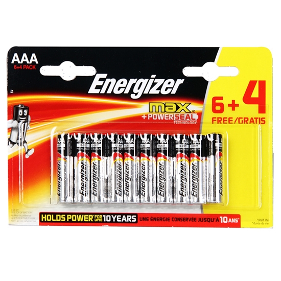 Picture of Bar.el. Energizer AAA Max 6+4gab