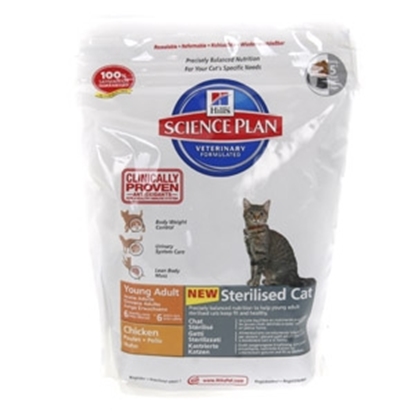 Изображение Barība kaķiem Hill's Sterilized ar cāli 300g